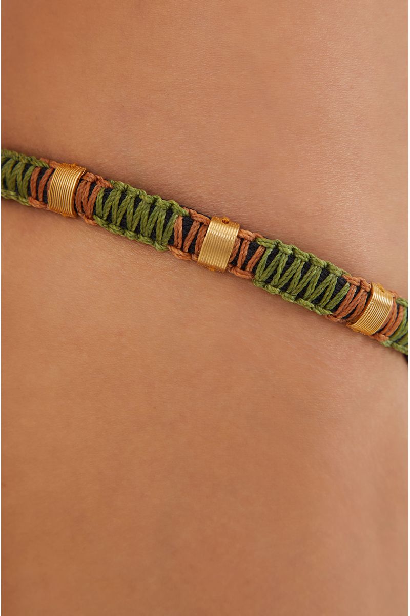 Calcinha Sally Detalhe Cheeky Black