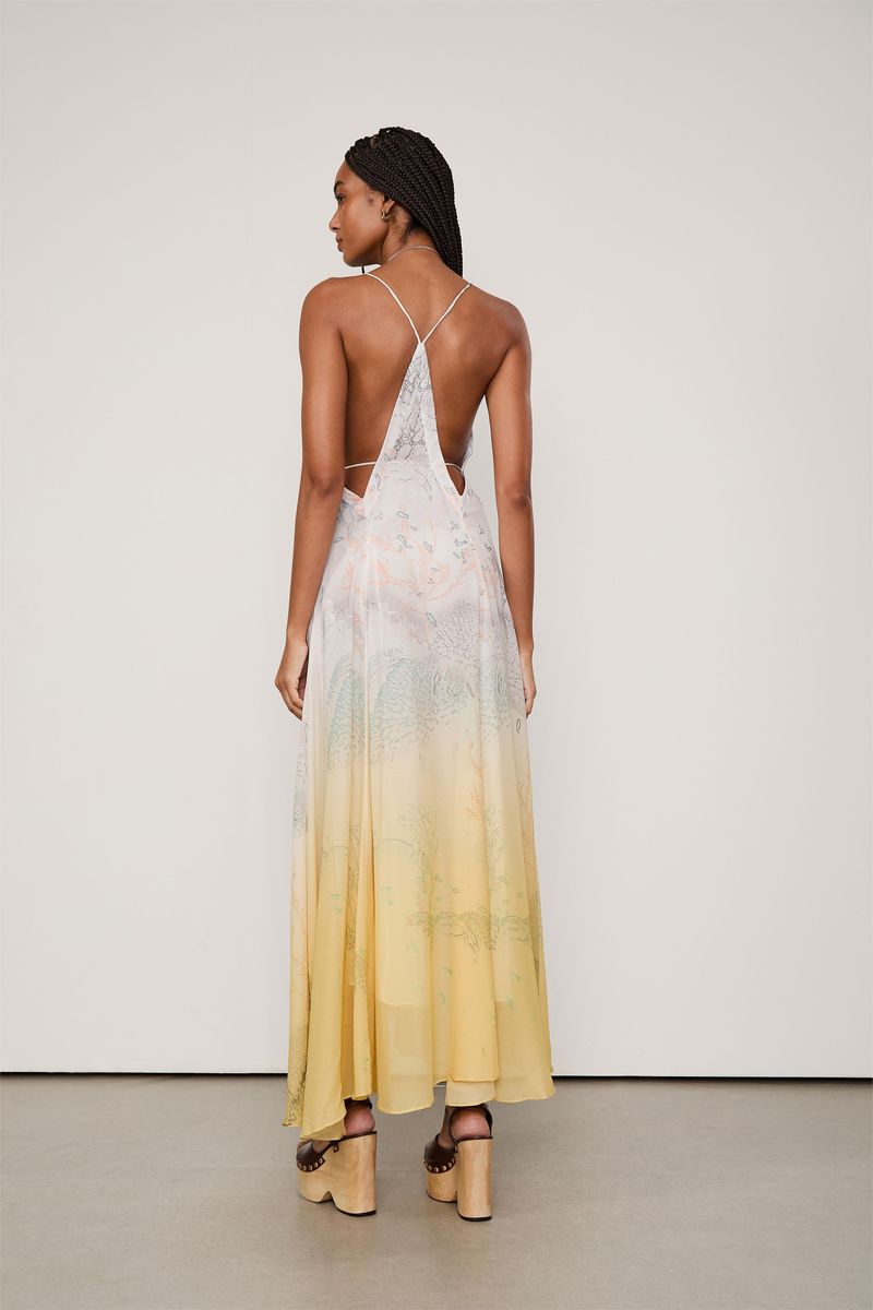 Vestido Barrado Noronha