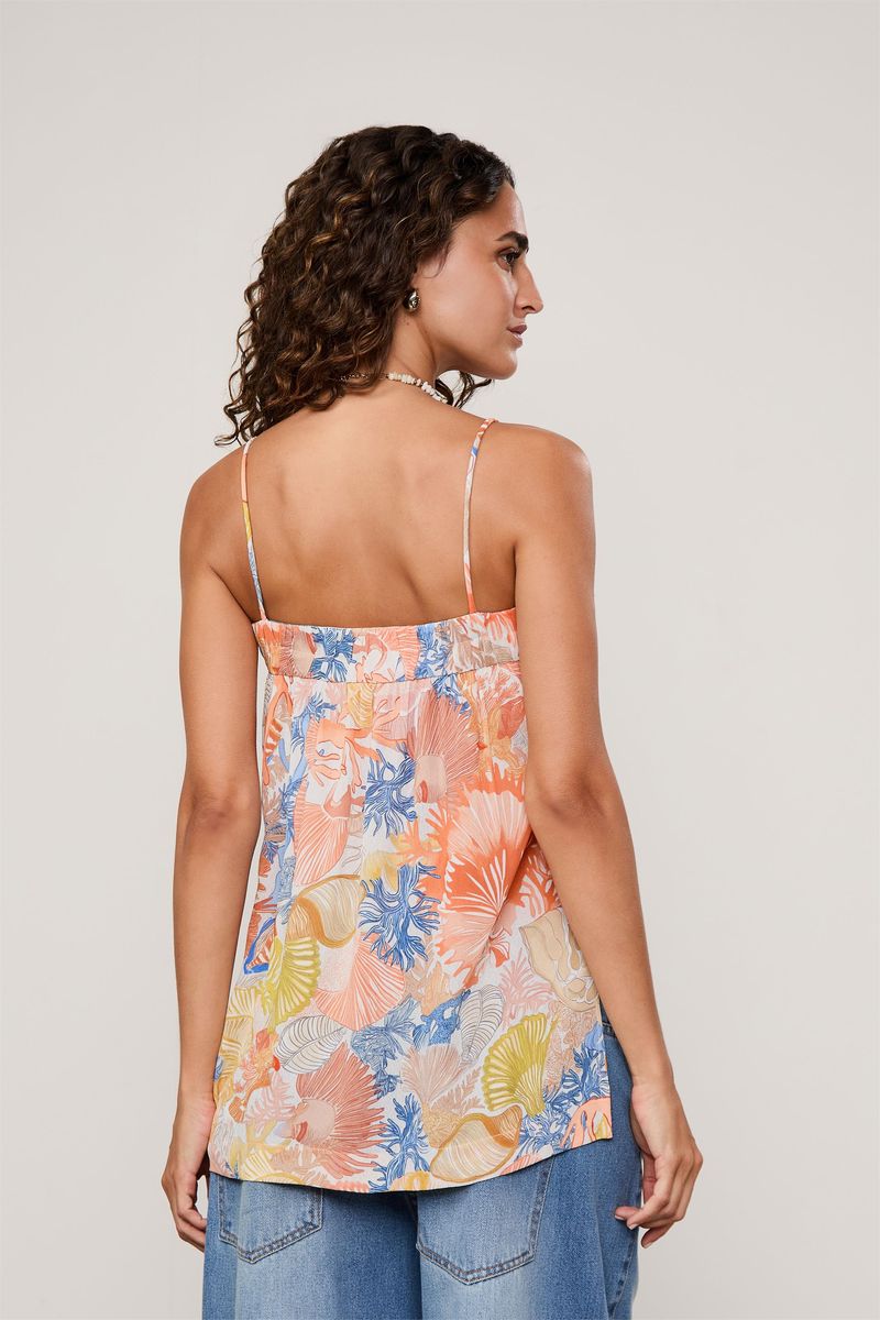 Tunica Pala Franzida Prints