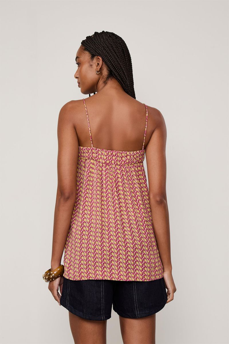 Tunica Pala Franzida Prints