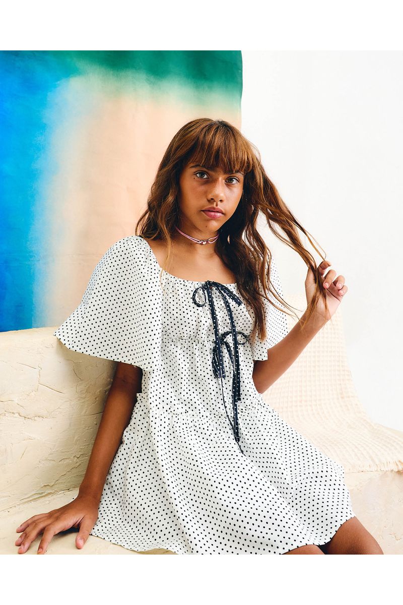 Vestido Poá Bolinha