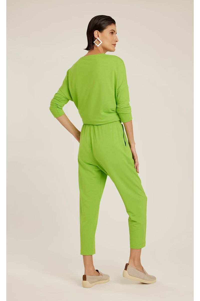 Calça Moletinho Lime