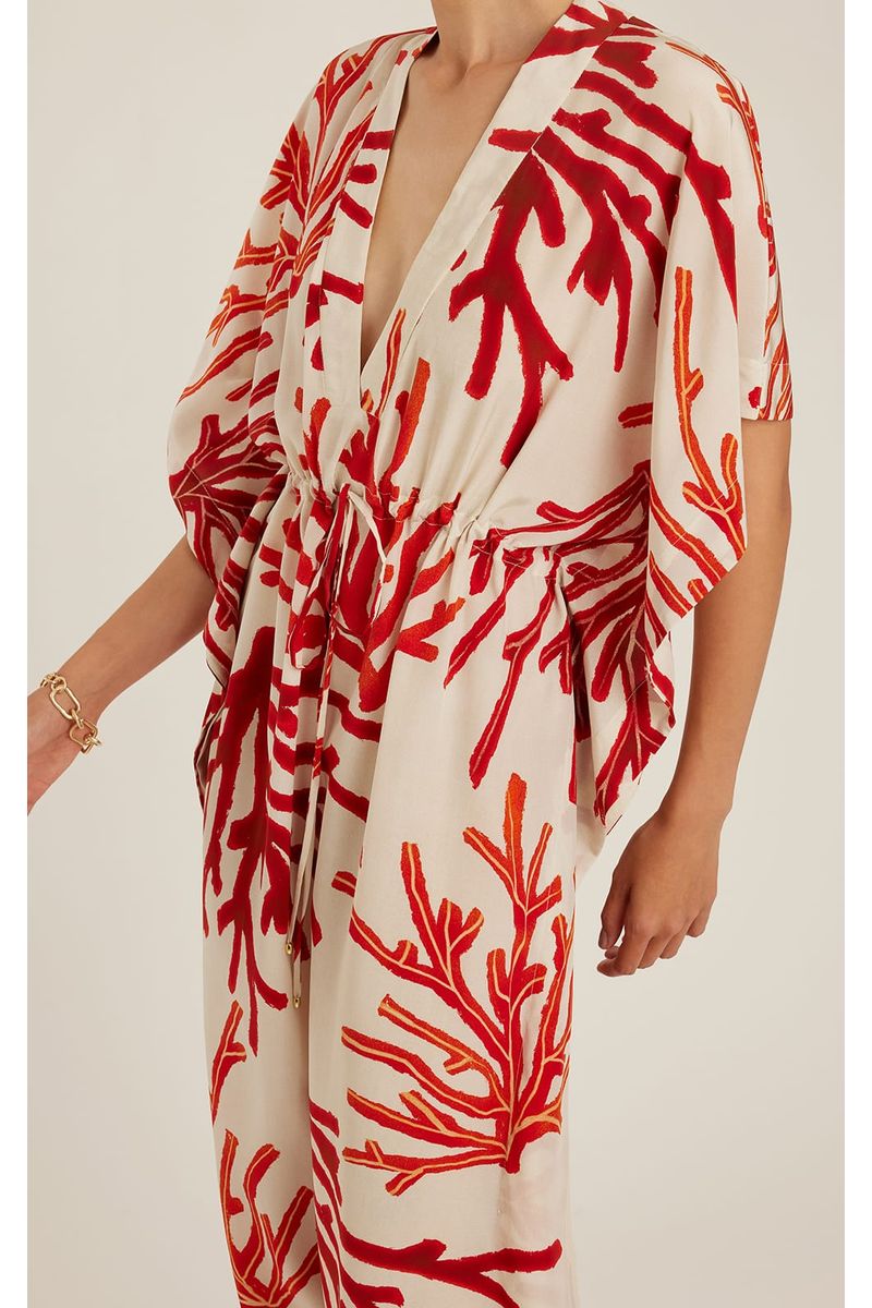 Kaftan Decote Transpassado Noronha