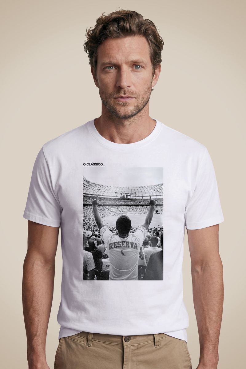 Camiseta Estampada O Classico