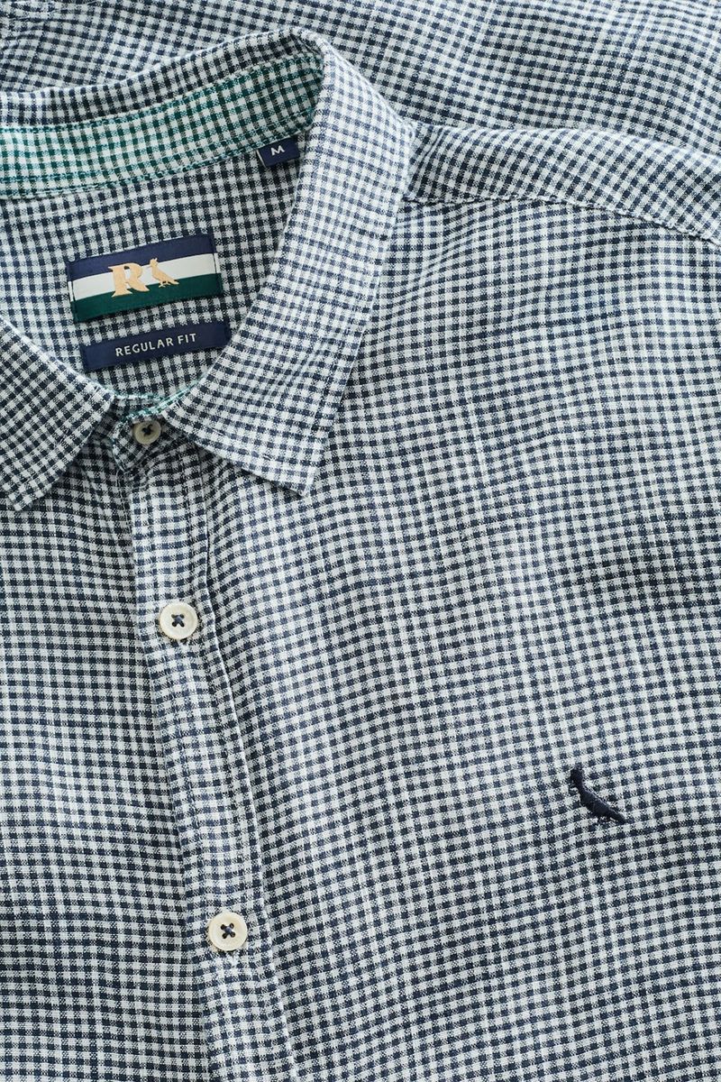 Camisa Ml Linho Vichy