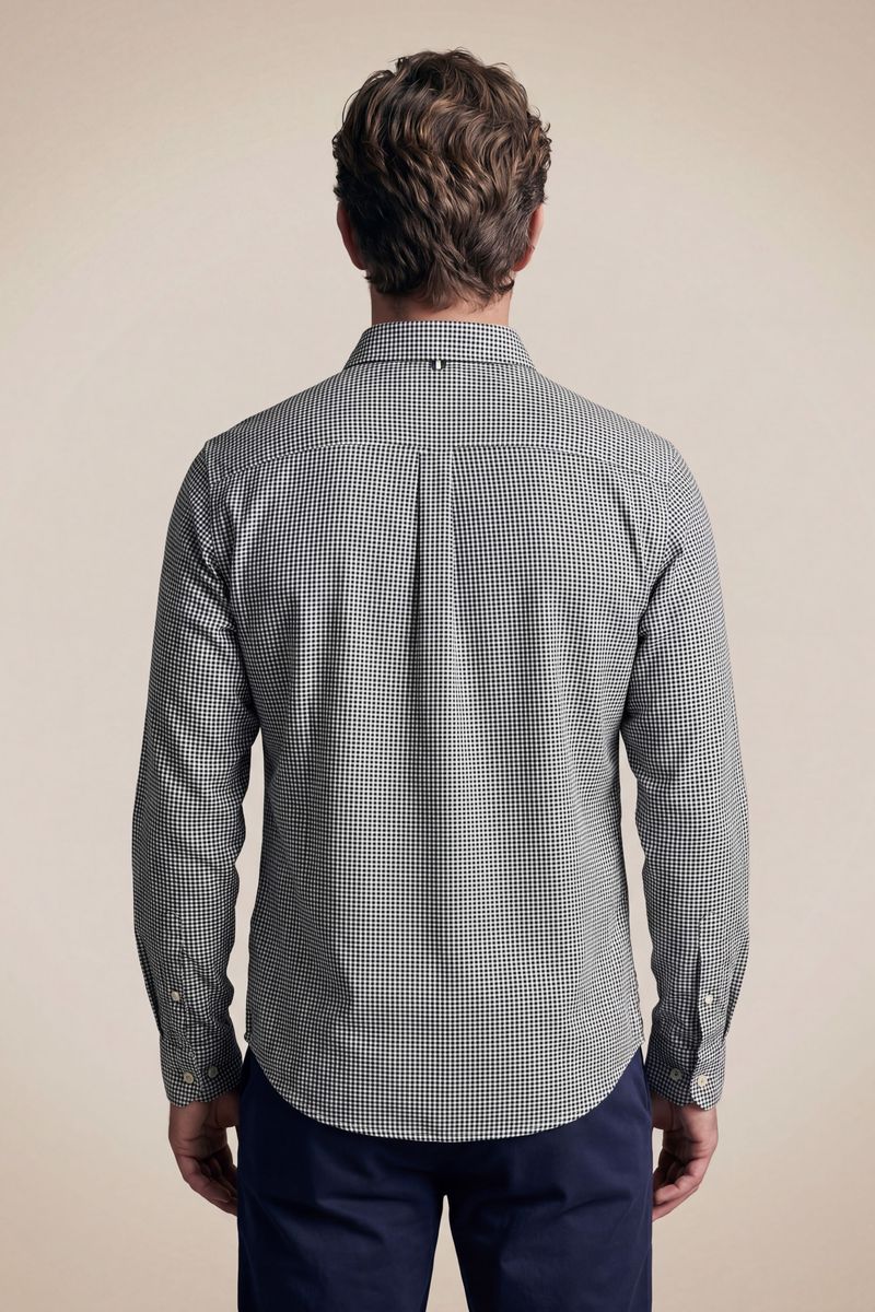 Camisa Ml Linho Vichy
