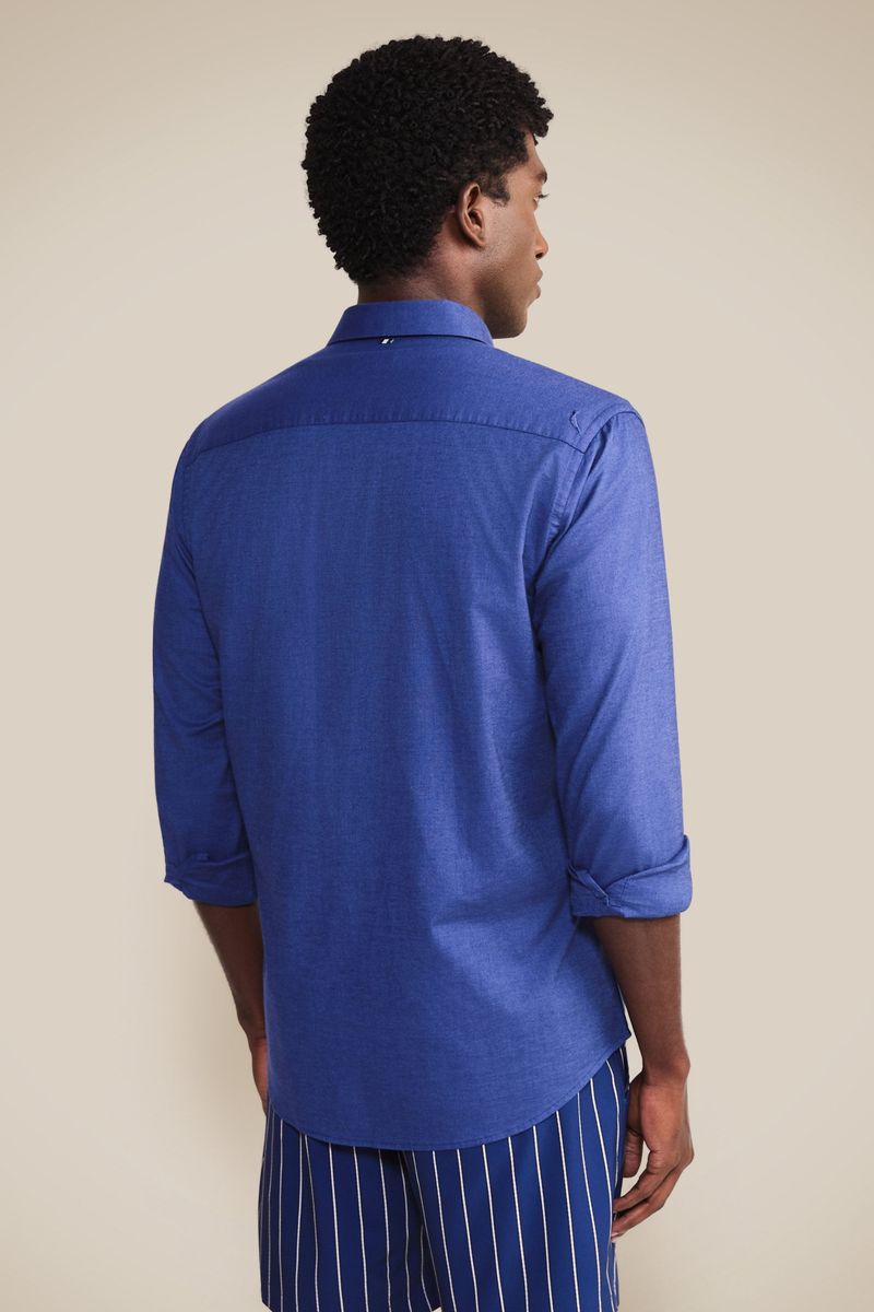 Camisa Ml Slim Cambridge