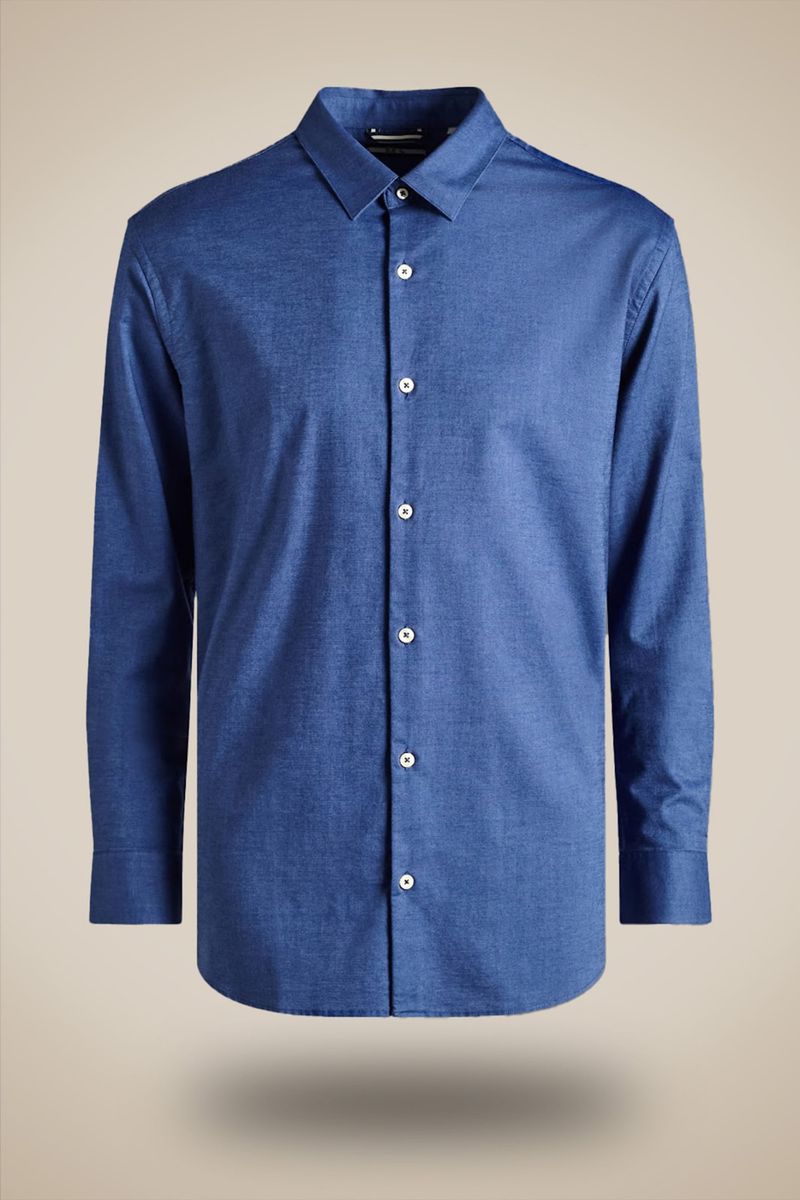 Camisa Ml Slim Cambridge