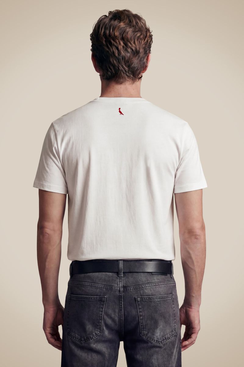 Camiseta Estampada Amigo & Parceiro