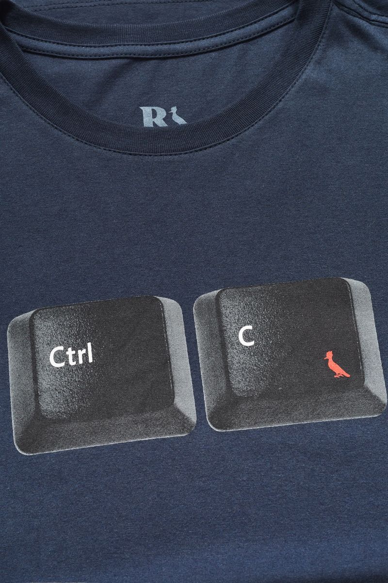 Camiseta Estampada Ctrl+c
