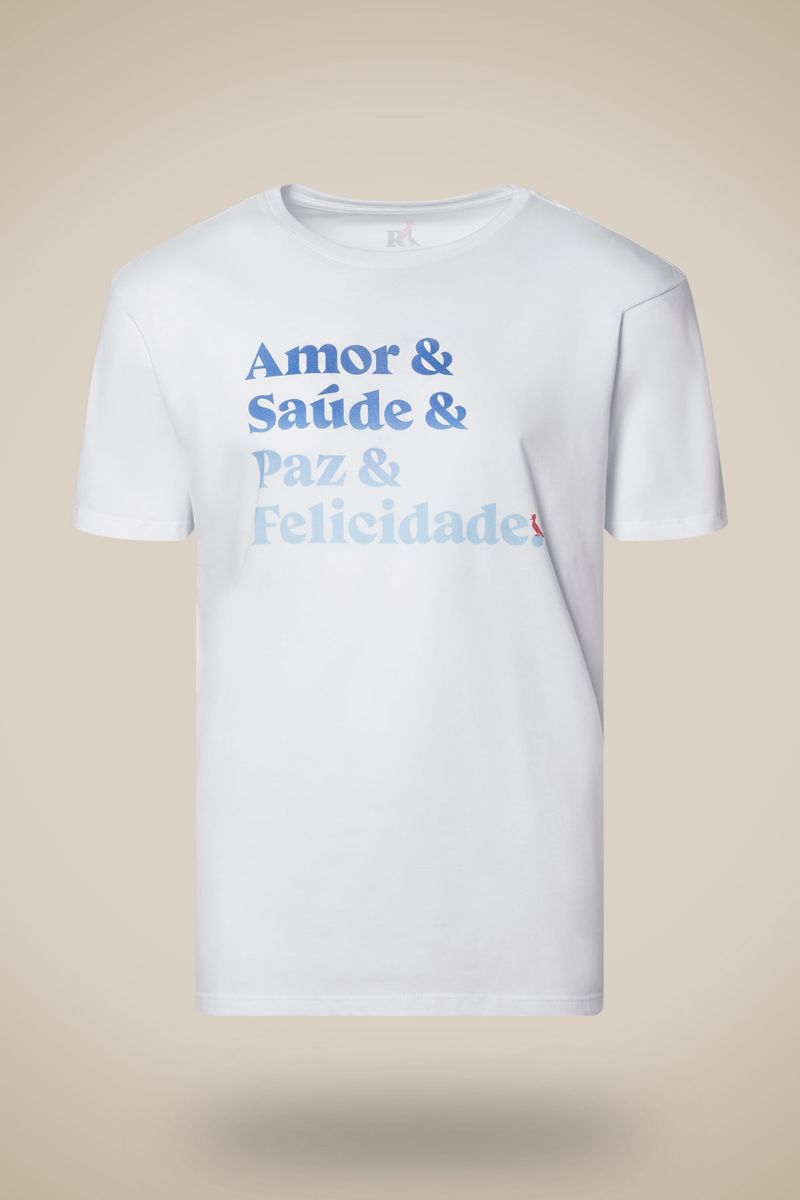 Camiseta Estampada &&& Felicidade