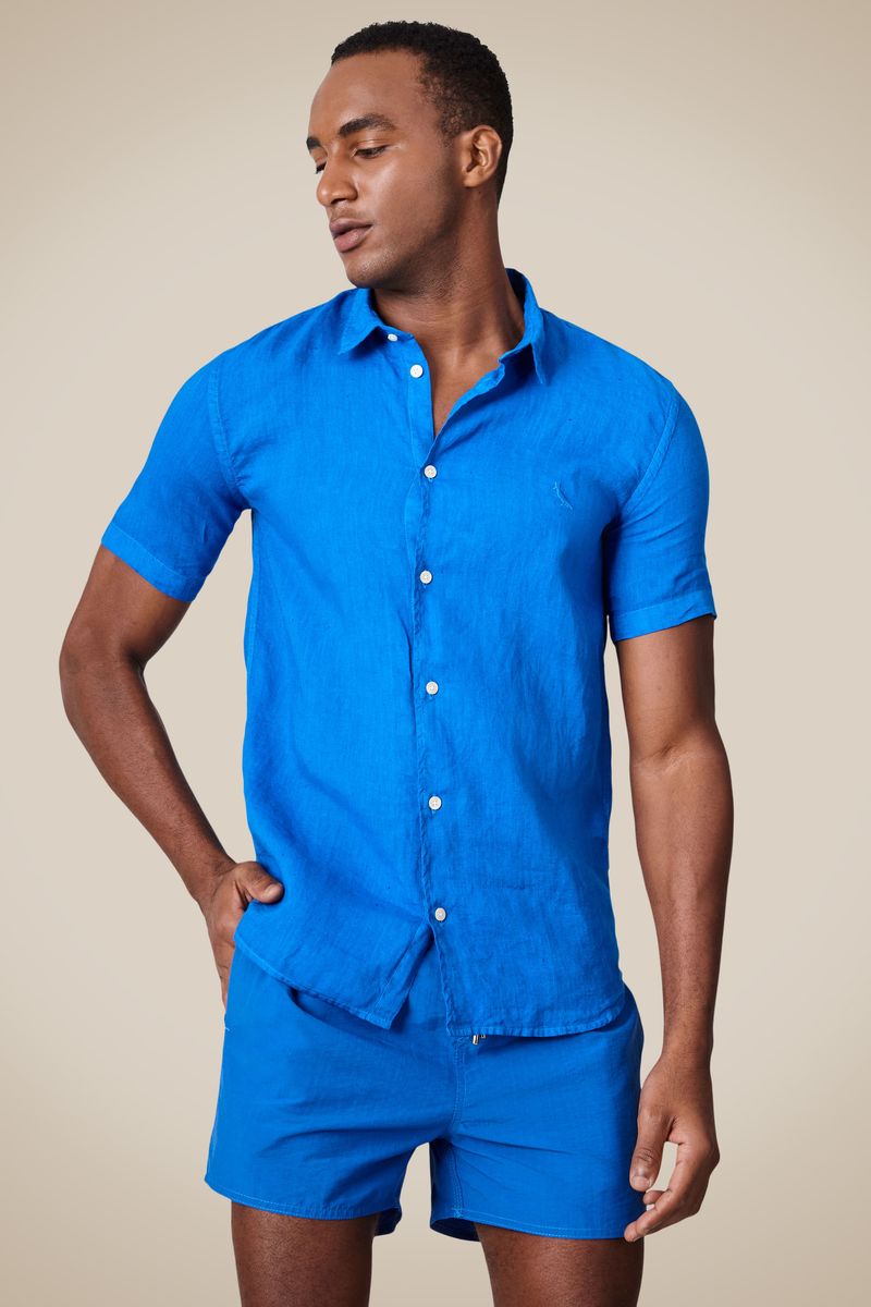 Camisa Mc Linho Tinturado