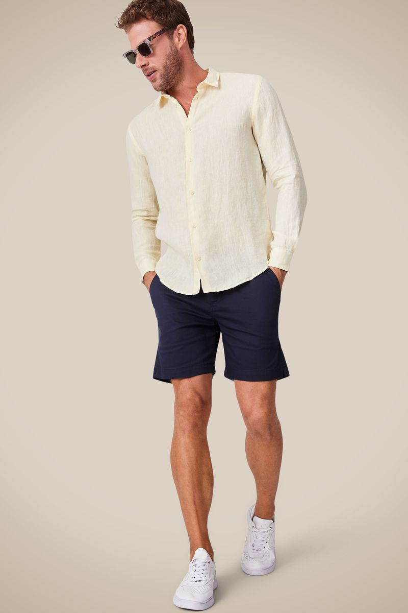 Camisa Lisa Linho Fresh