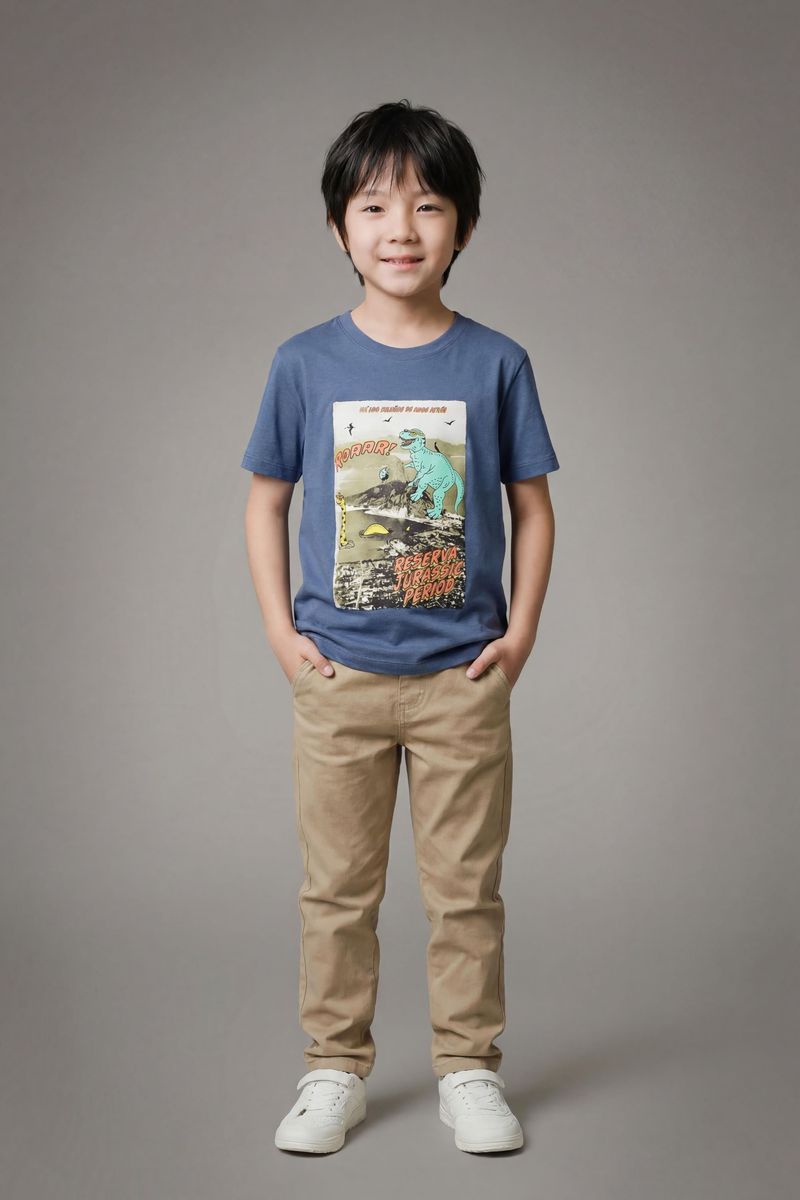 Camiseta Mini Dino Rj