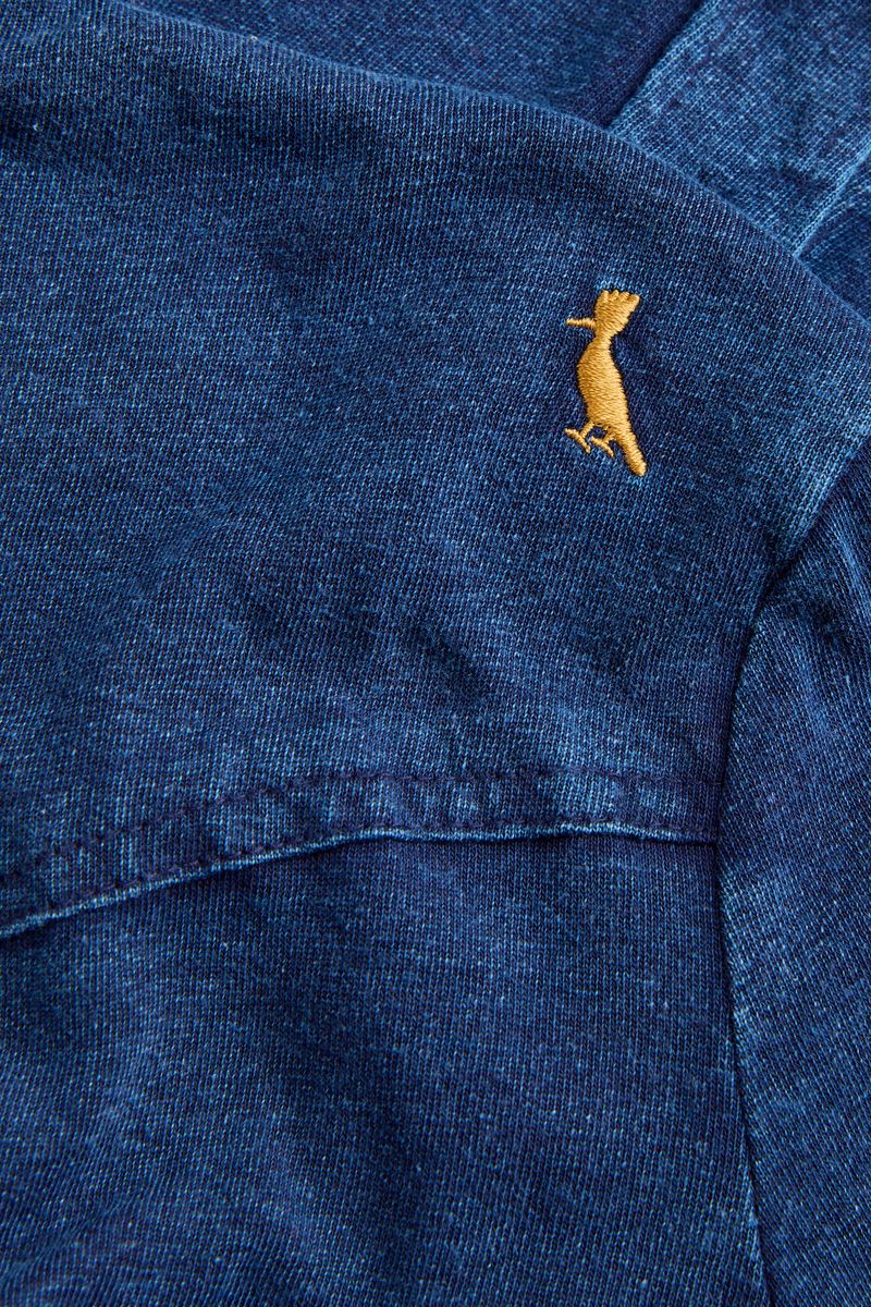 Camisa Mini Western Indigo Lavado