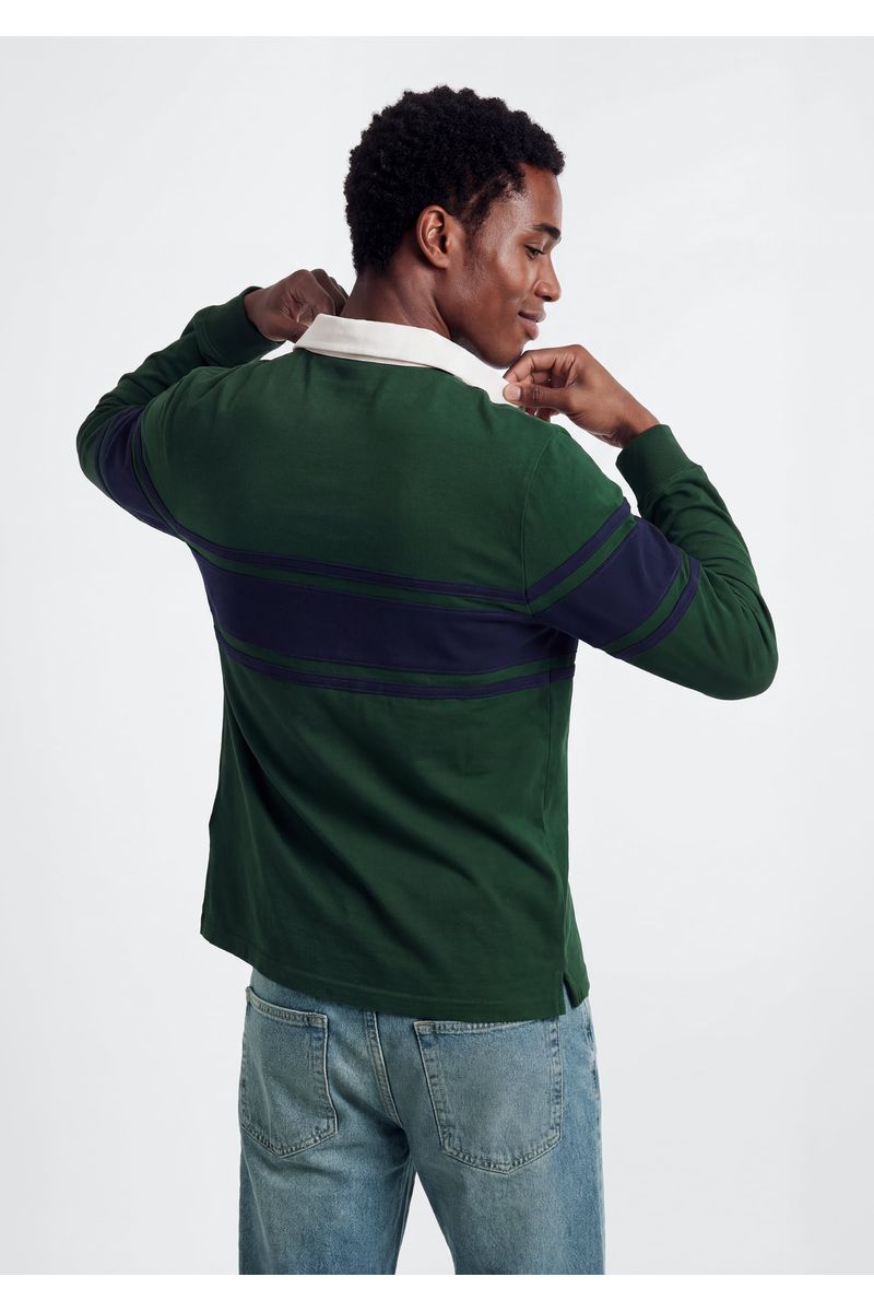 Camisa Polo Masculina Comfort Fio Tinto