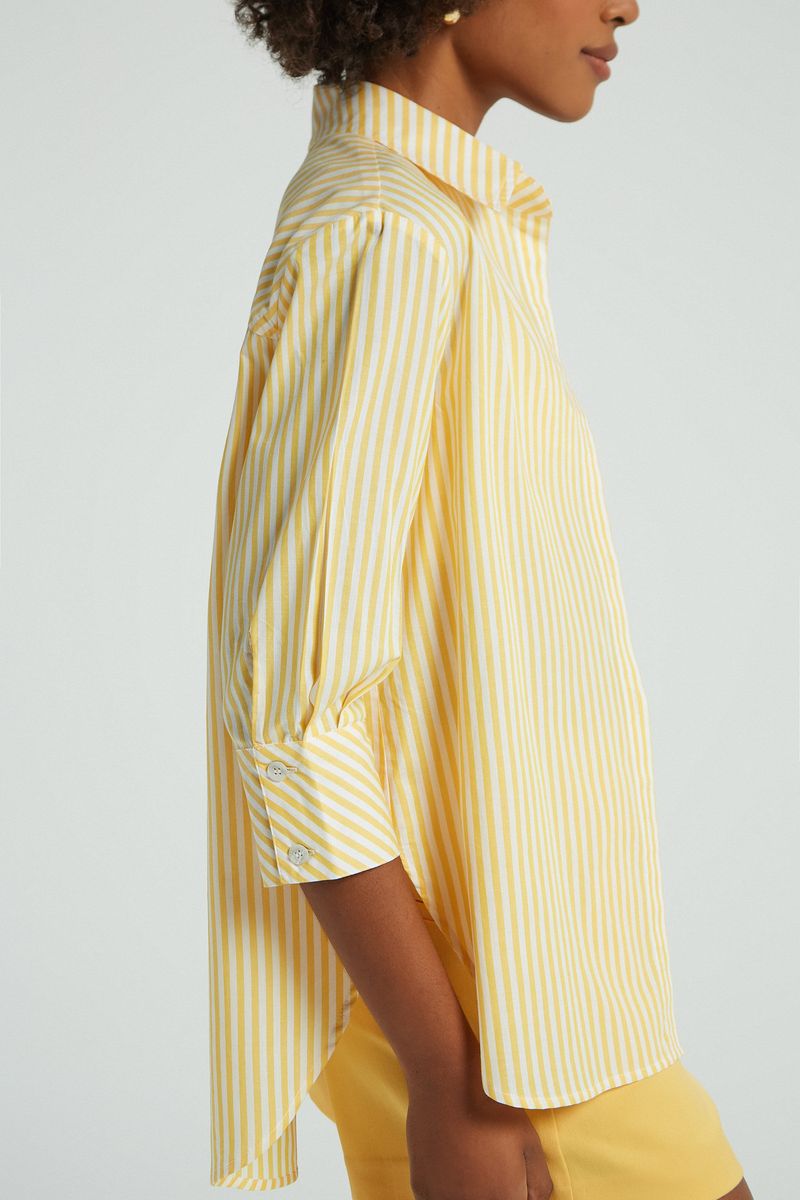 CAMISA TRICOLINE LISTRAS-SOLAR