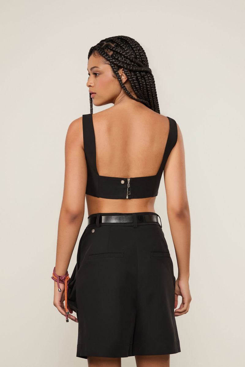 Top Cropped Alfaiataria