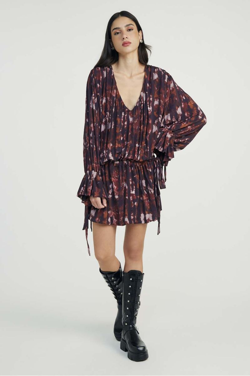 Vestido Manga Longa Mirella