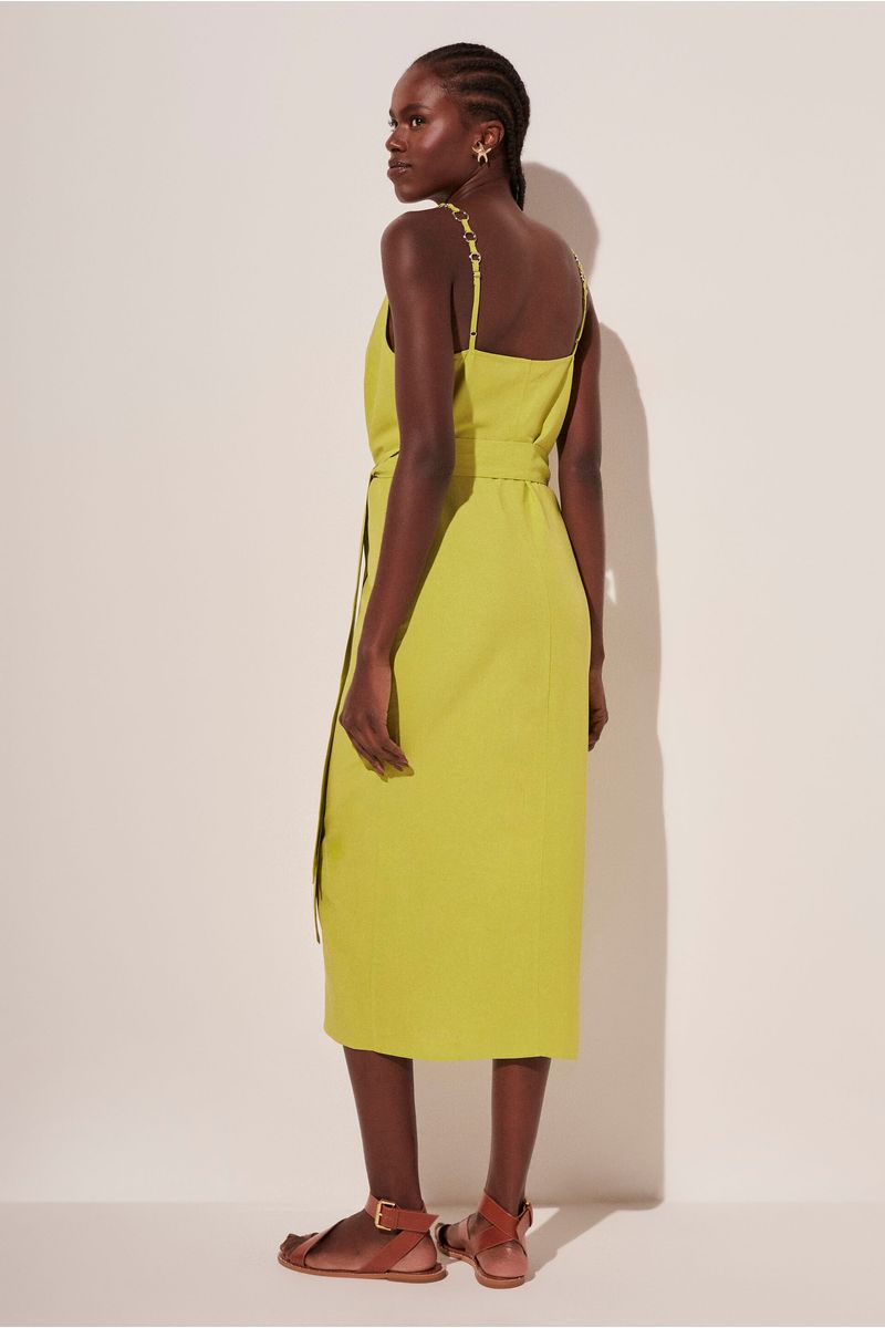 Vestido Midi Alfaiataria Lima