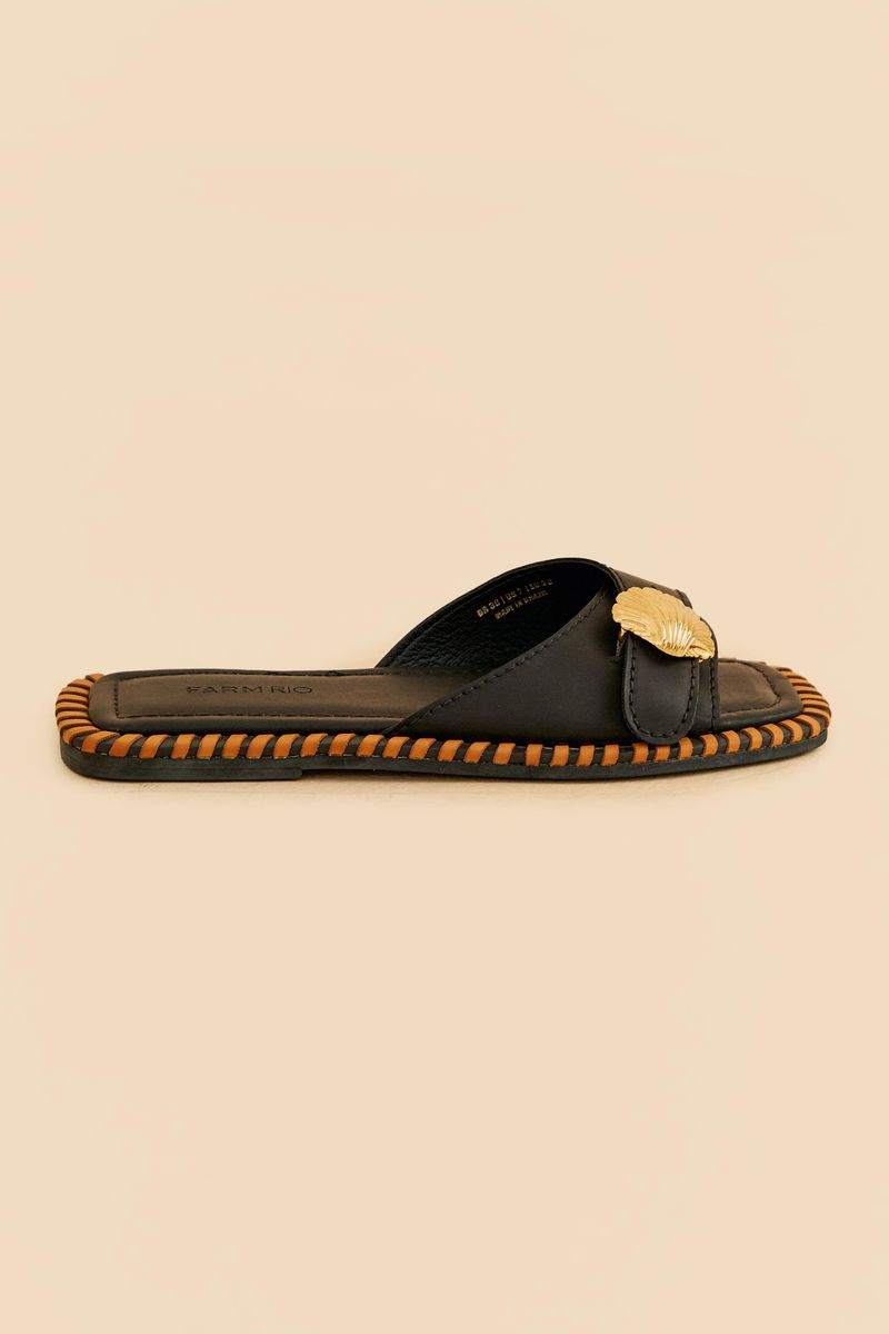 Sandália Rasteira Slipper