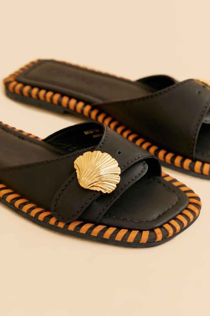 Sandália Rasteira Slipper