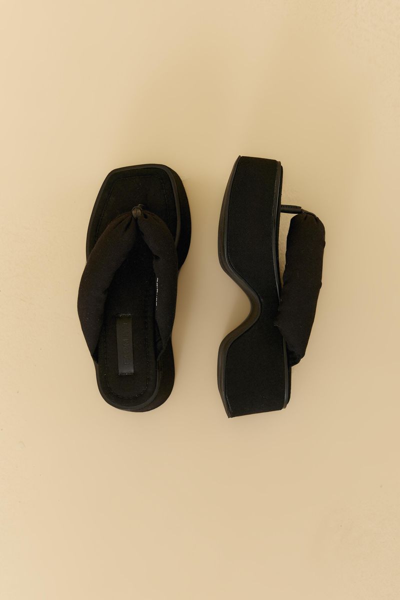 Sandália Puffer Platform Lisa