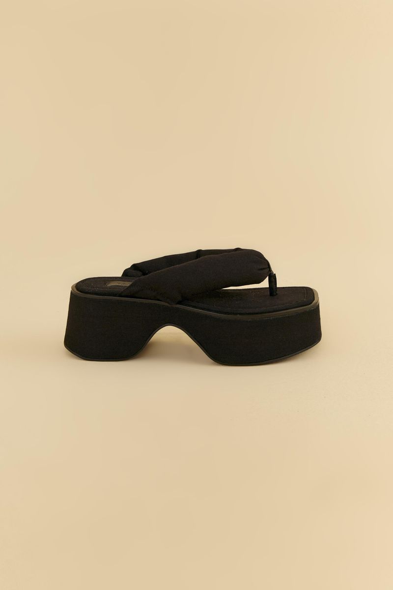 Sandália Puffer Platform Lisa