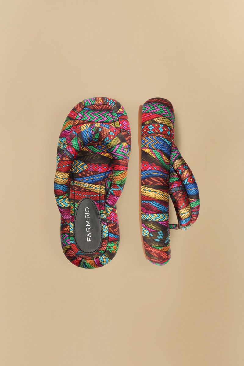 Chinelo Katita Lycra Estampada