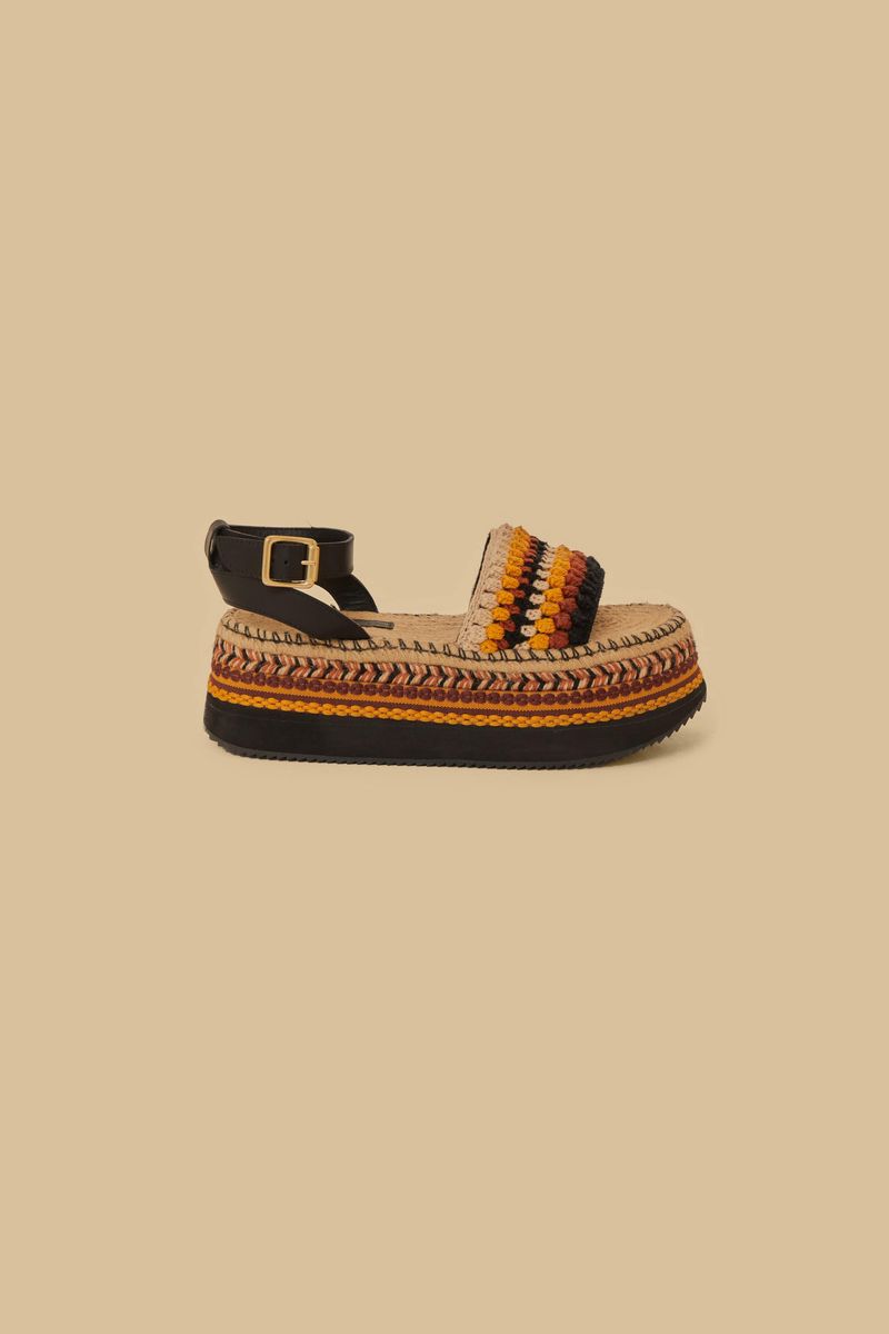 Flatform Crochê Artesanal