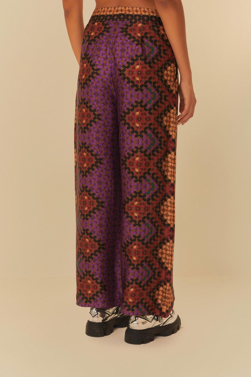Calça Estampada Awavena Maxi