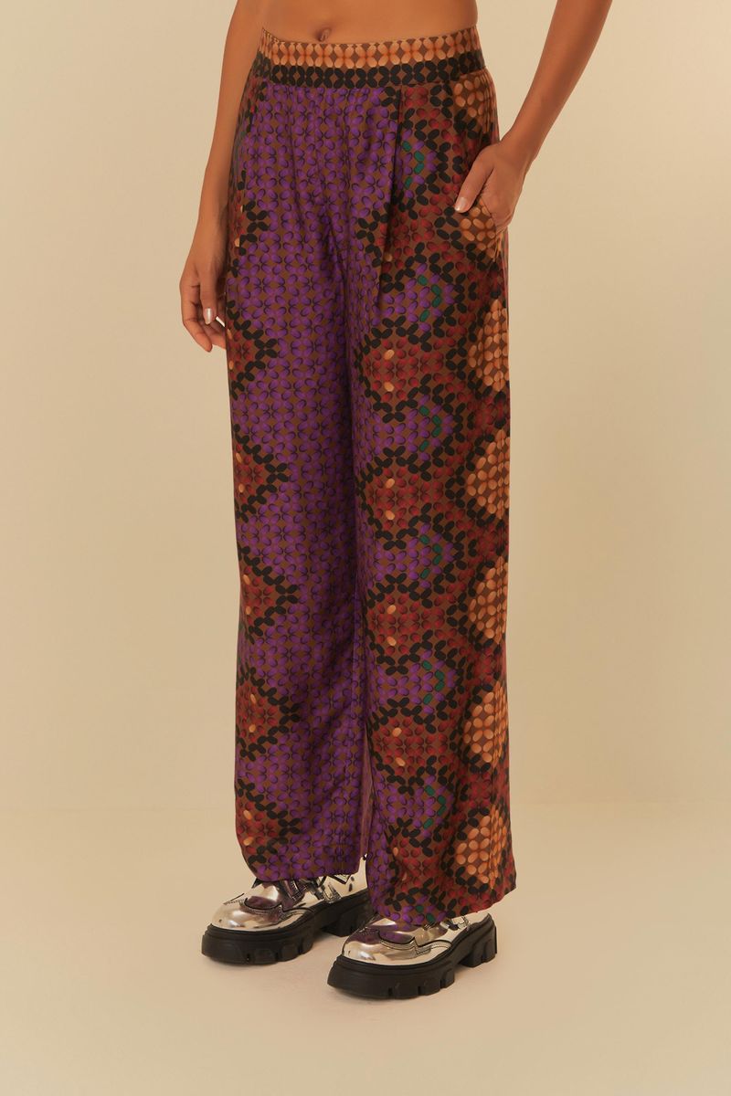 Calça Estampada Awavena Maxi