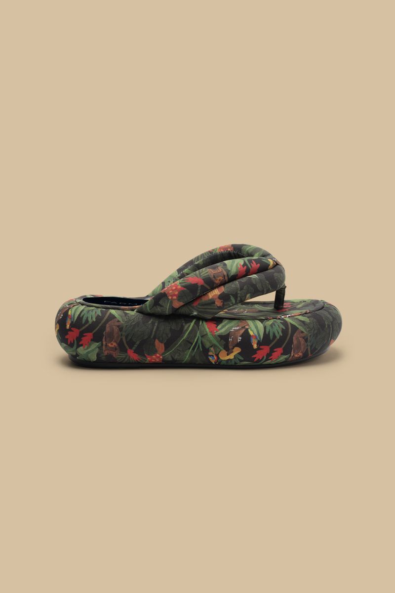 Chinelo Flatform Katita Print