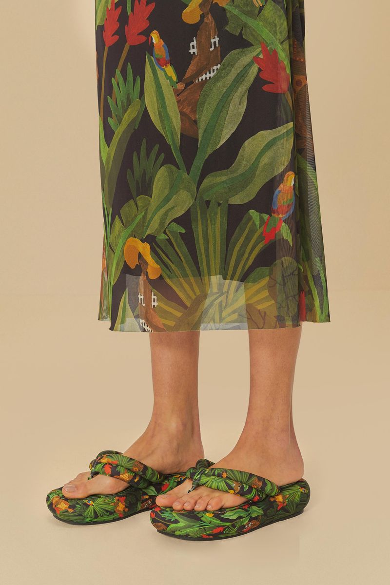 Chinelo Flatform Katita Print