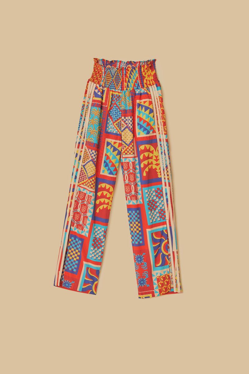 Calça Adidas Solar Kaleidoscope Azul