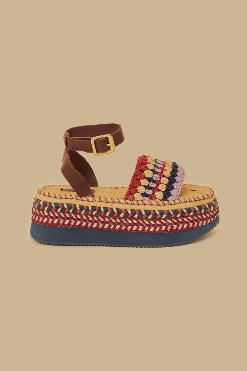 Flatform Crochê Artesanal