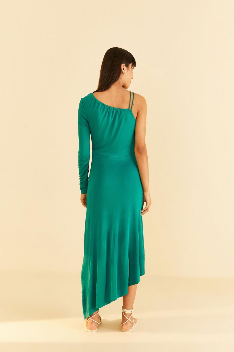 Vestido Cropped Ombro Só