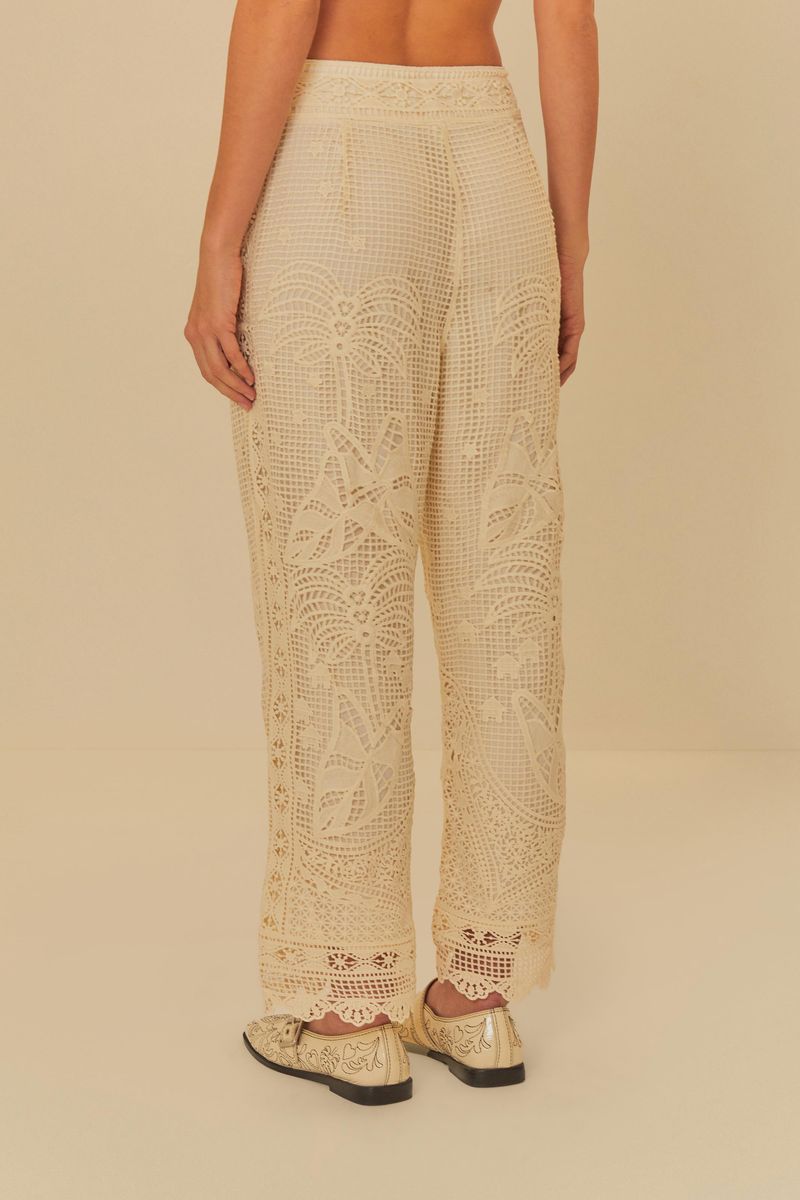 Calça Guipure Amor De Abacaxi
