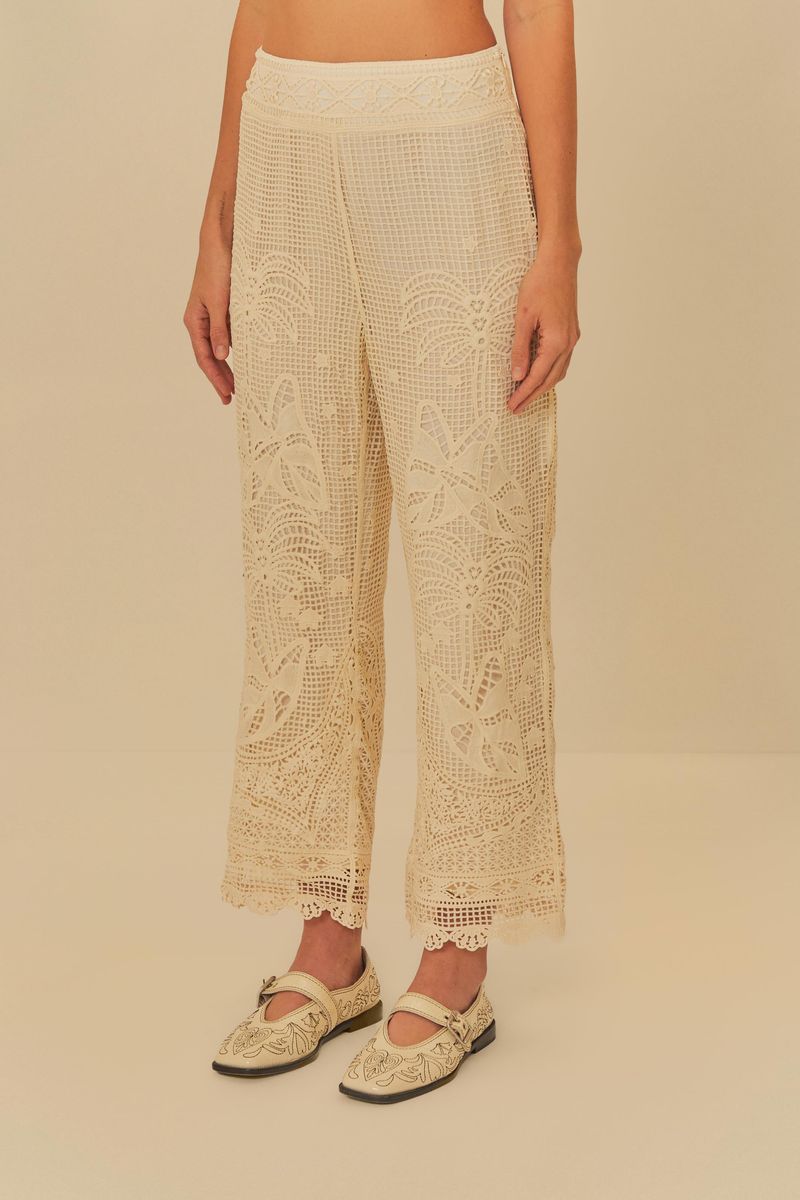 Calça Guipure Amor De Abacaxi