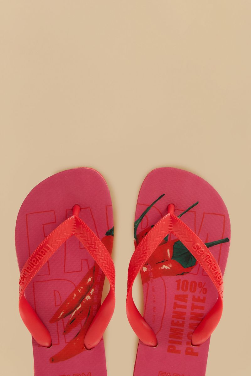 Havaianas Estampada Pimenta