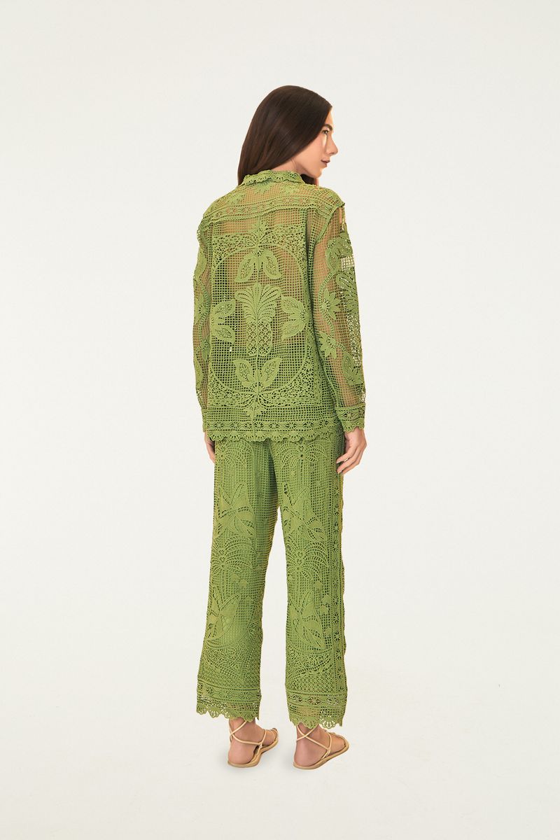 Calça Guipure Amor De Abacaxi