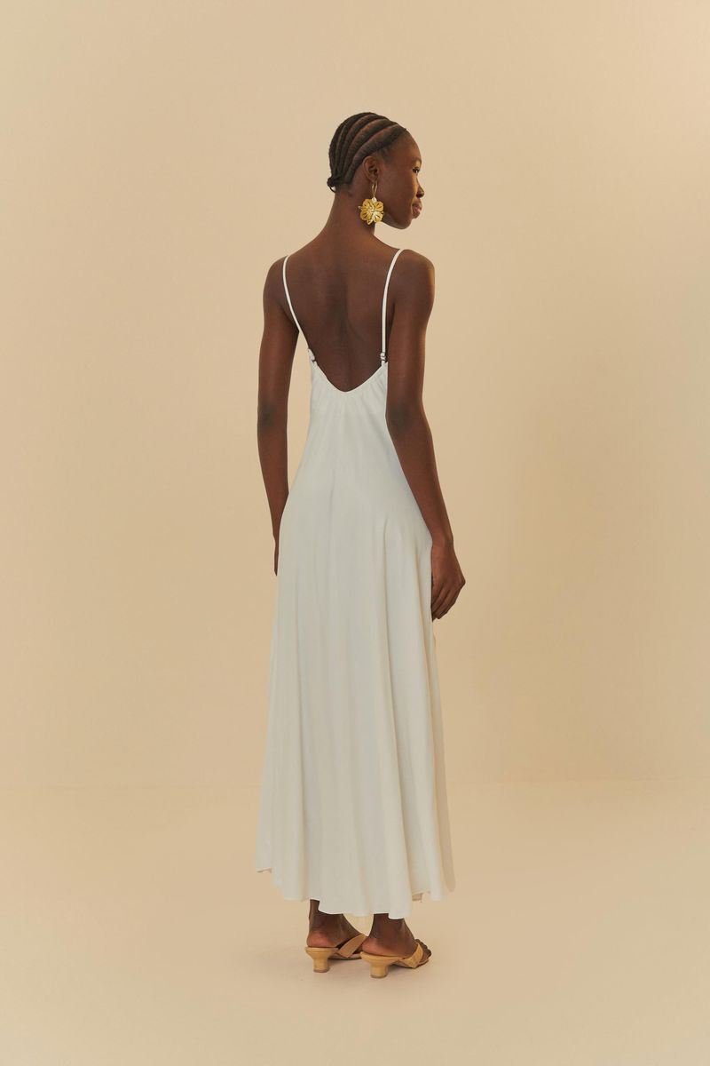 Vestido Pregas Alcinhas