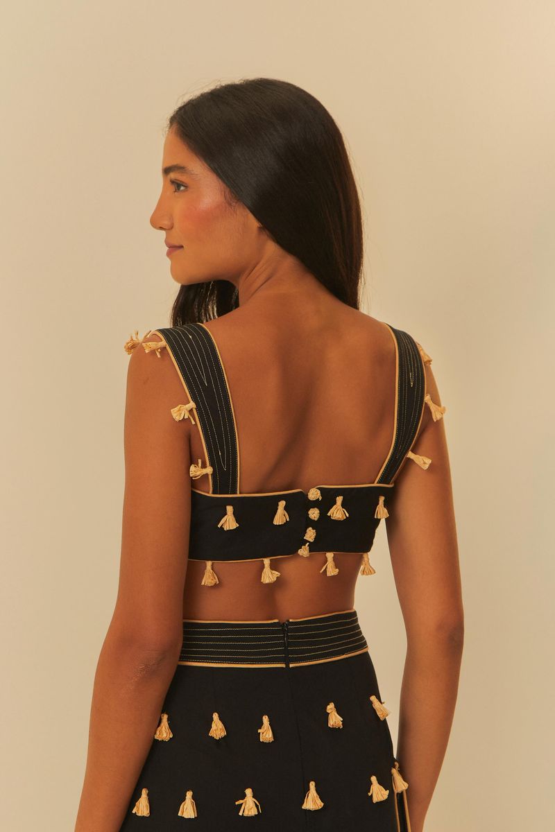Top Tassel Ráfia