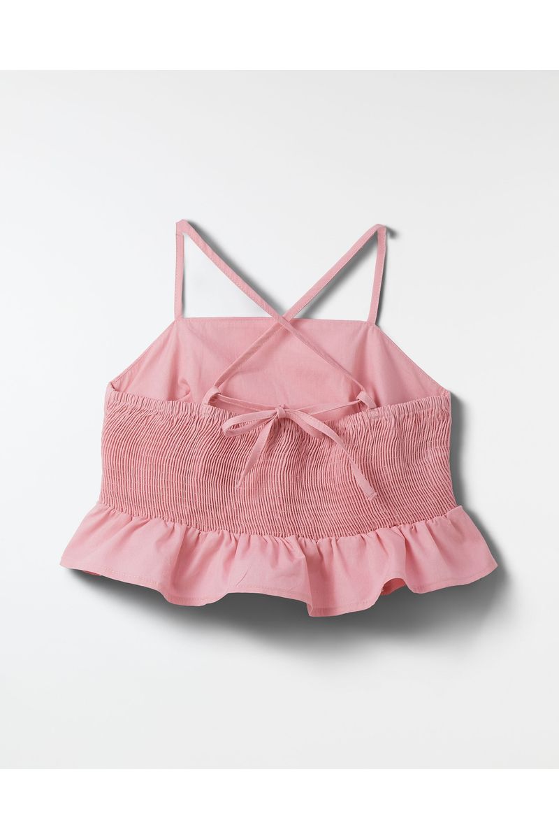 Top Liso Rosa