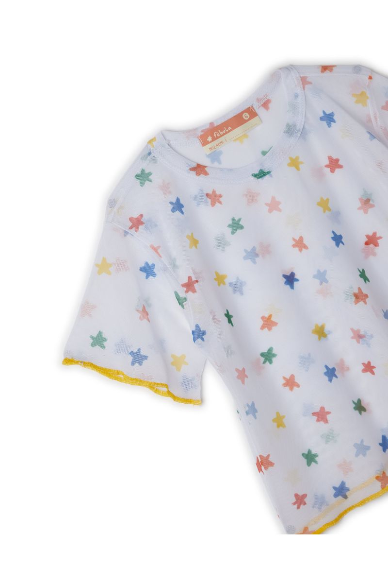 Blusa Tule Estrelitas
