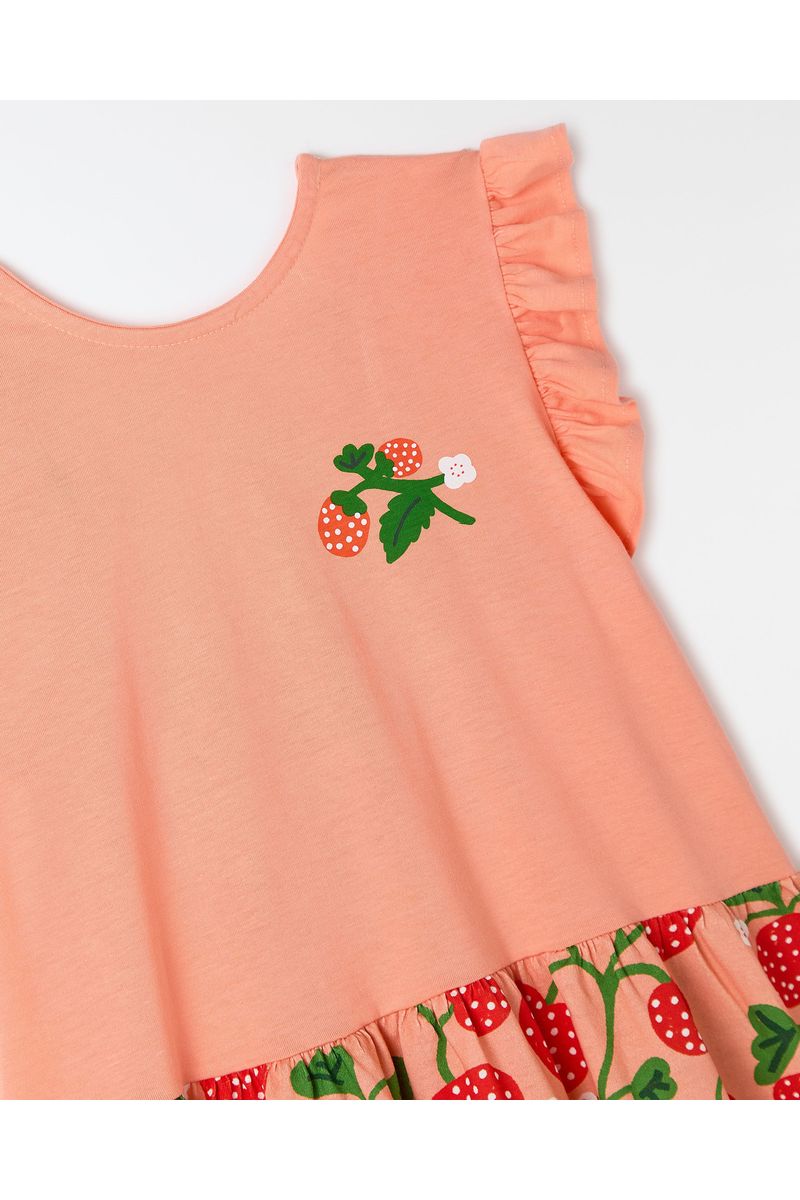 Vestido Silk Frutillas