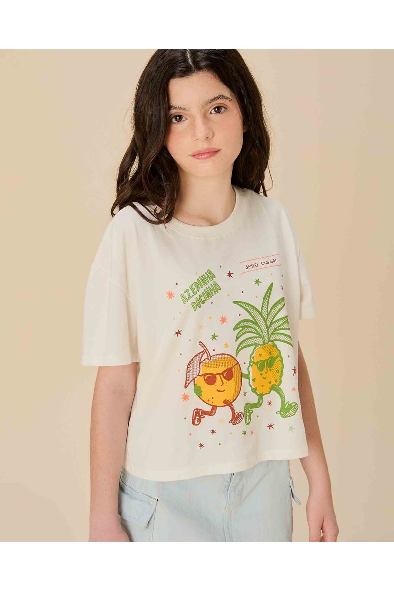 Camiseta Silk Azedinha Doce