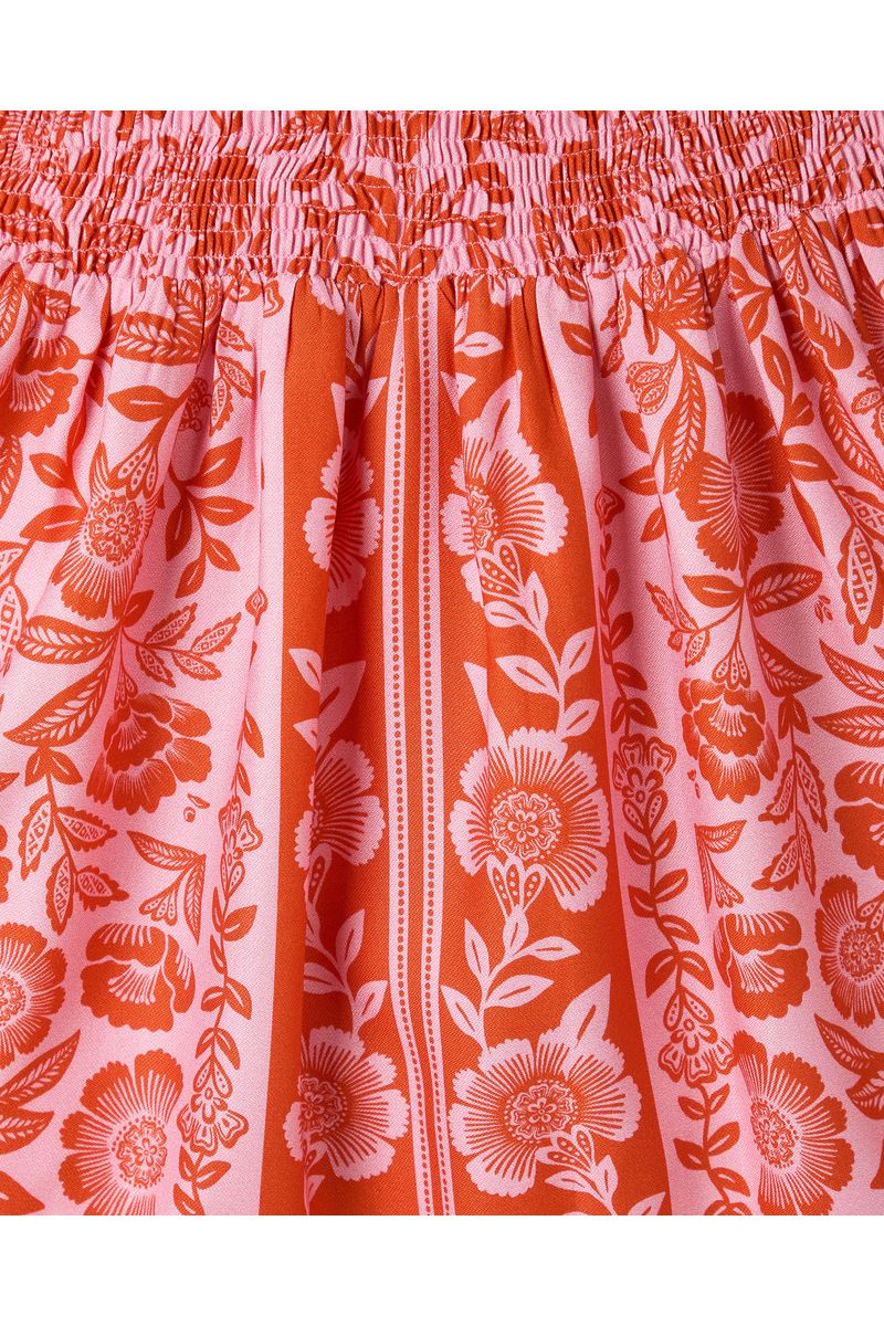 Vestido Jardim Romance Rosa