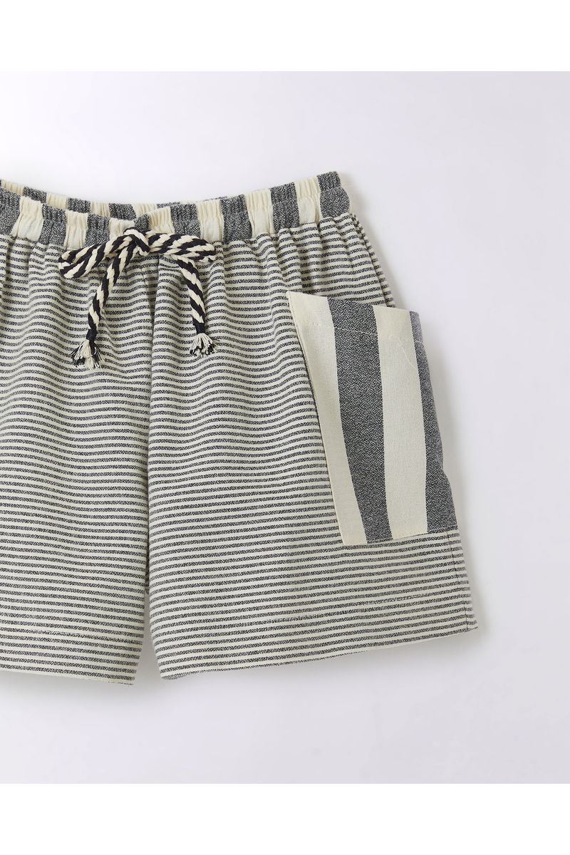 Short Fio Tinto Listras Pb