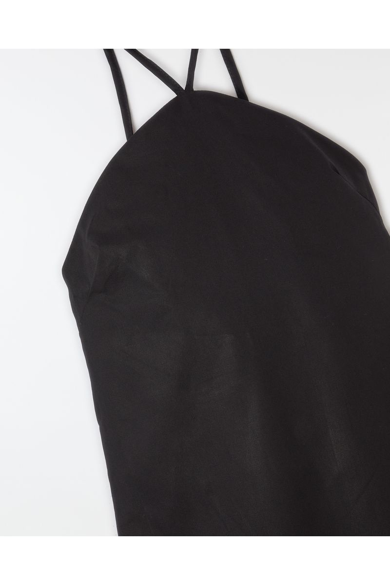 Vestido Liso Preto